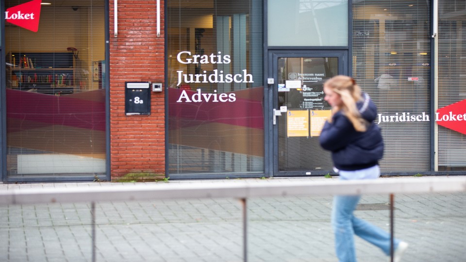 Gratis juridisch advies bij het Juridisch Loket in Leiden. Foto: Harold Versteeg (ANP)