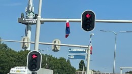 Ook nieuwe vlaggen Oldebroek weggehaald