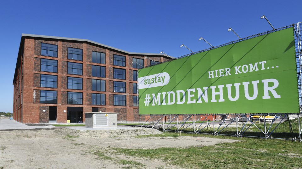 Bouw van middenhuur