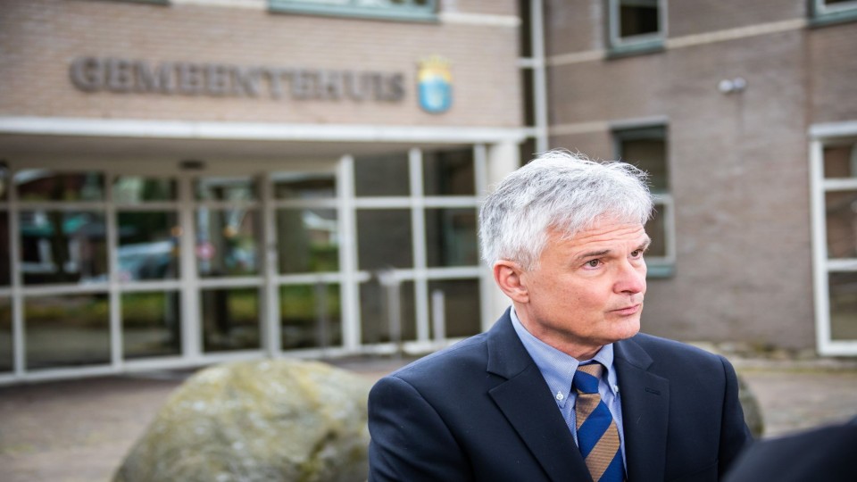 Burgemeester Jaap Velema van Westerwolde ANP