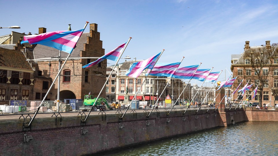 Vlaggen in Den Haag