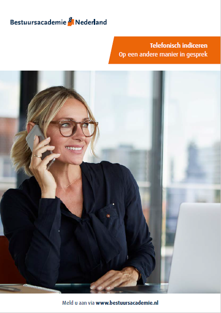 Telefonisch indiceren. Op een andere manier in gesprek