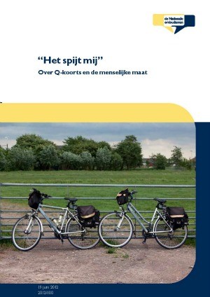 "Het spijt mij"