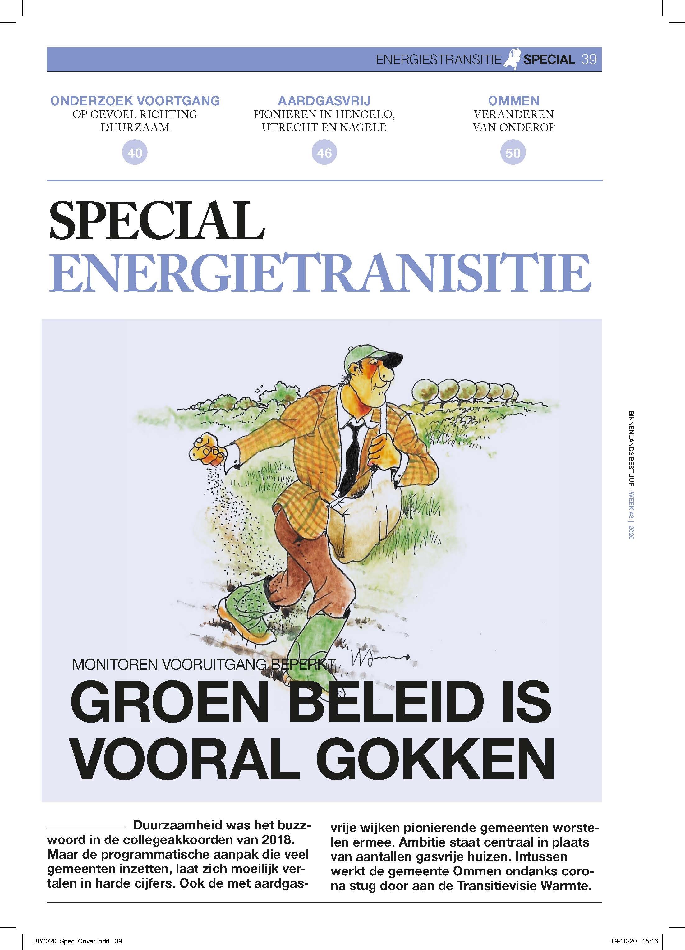 Special Energietransitie: Groen beleid is vooral gokken