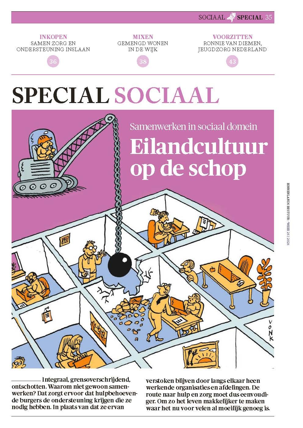 Special sociaal: Eilandcultuur op de schop