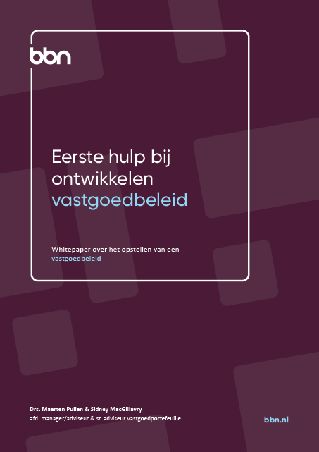 Eerste hulp bij ontwikkelen van vastgoedbeleid