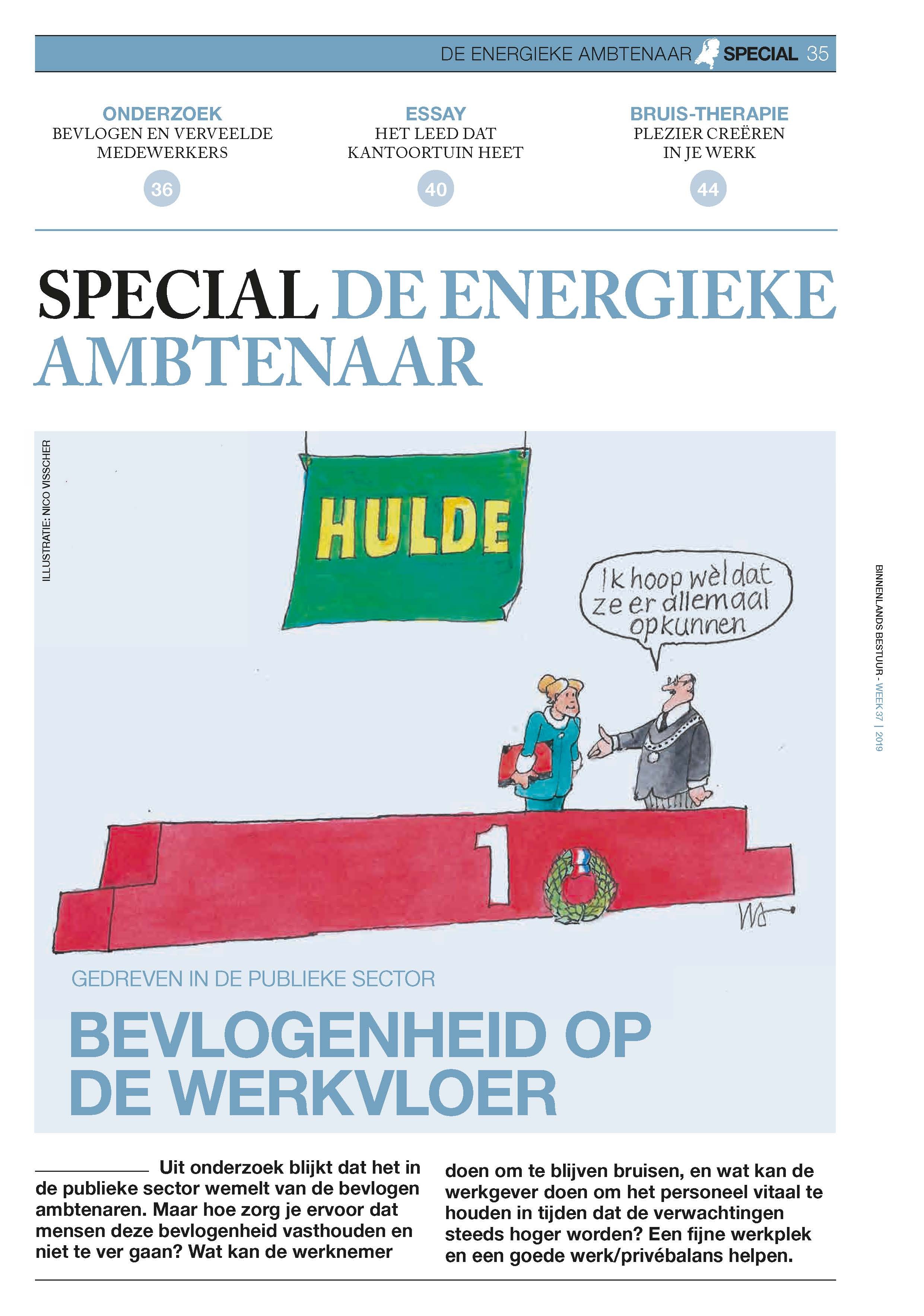 Spercial De energieke ambtenaar