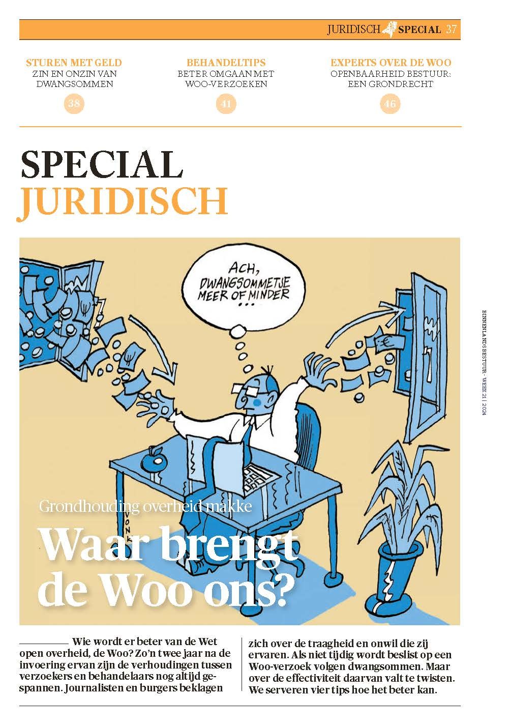 Special juridisch: Waar brengt de Woo ons?