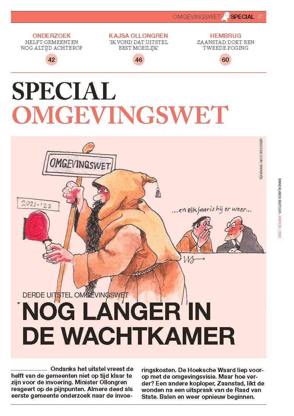 Special Omgevingswet 2020: Nog langer in de wachtkamer