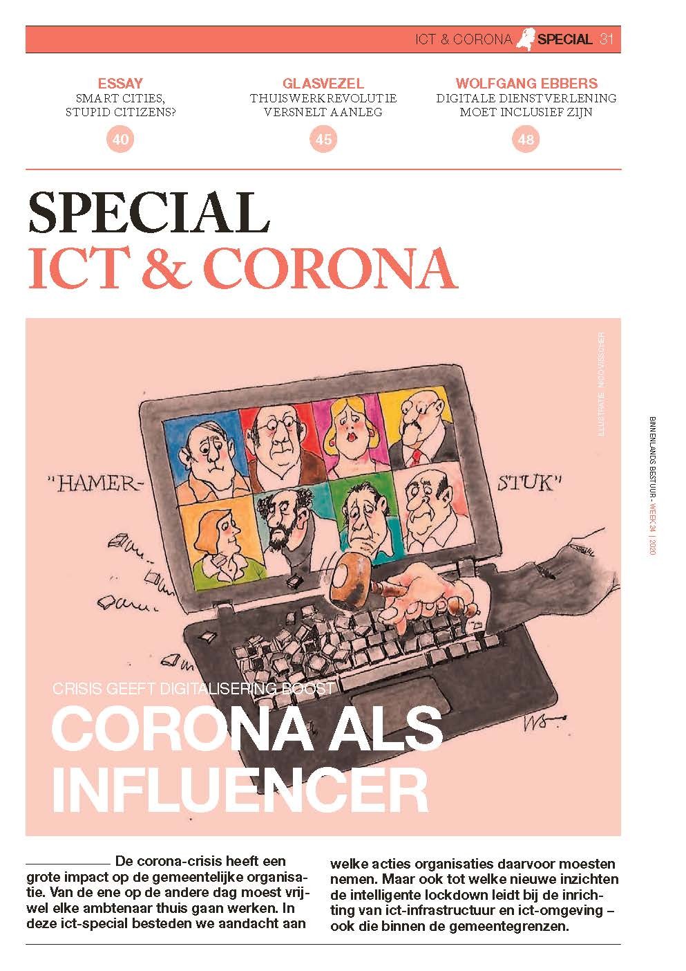 Special ICT & corona: Corona als influencer