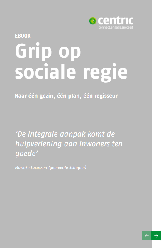 e-Book Grip op sociale regie. Naar één gezin, één plan, één regisseur