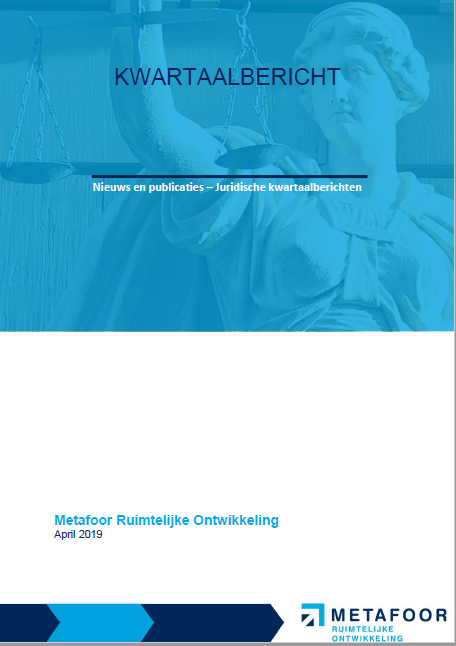 Juridisch Kwartaalbericht April 2019