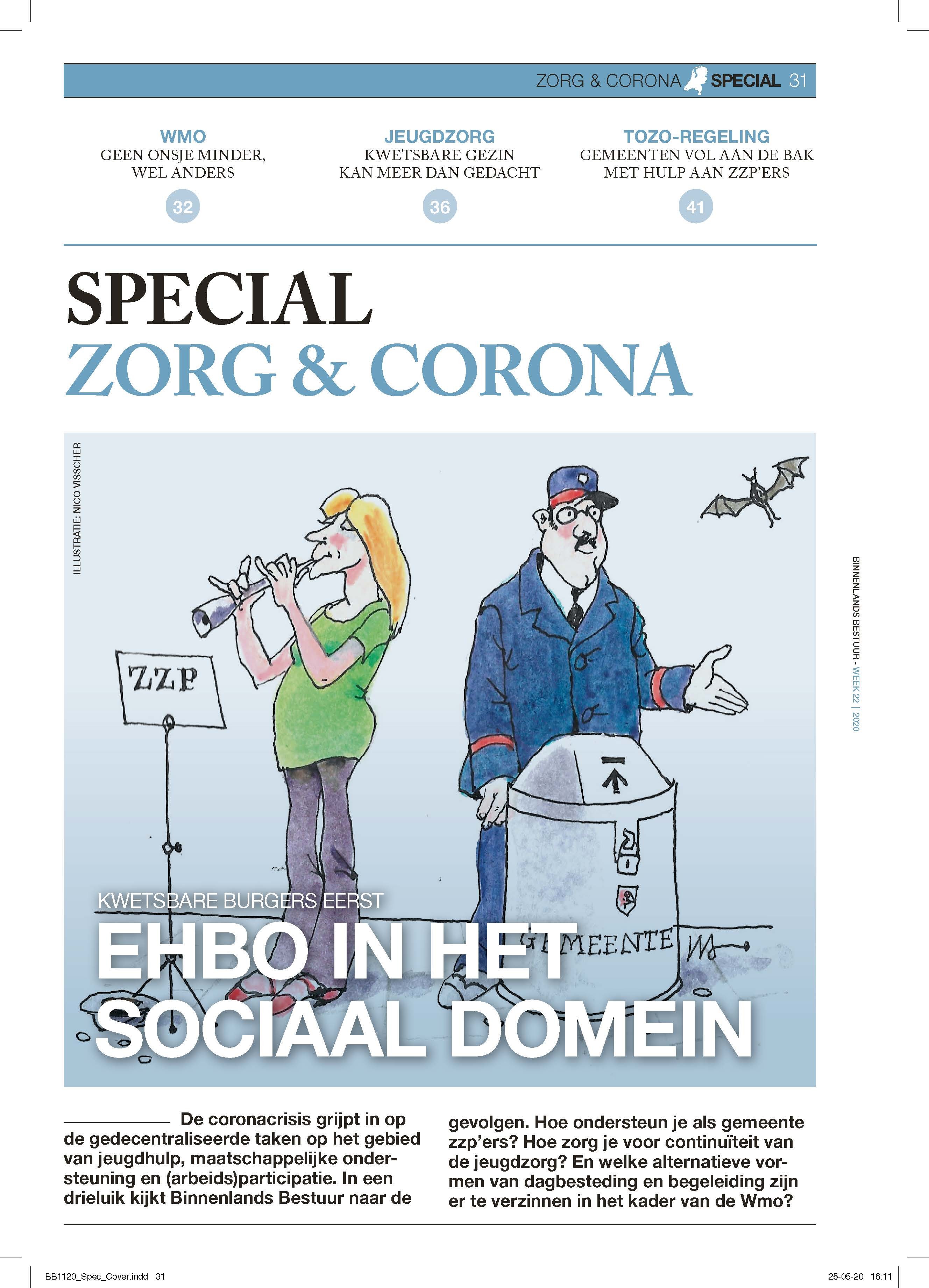 Special zorg & corona: EHBO in het sociaal domein