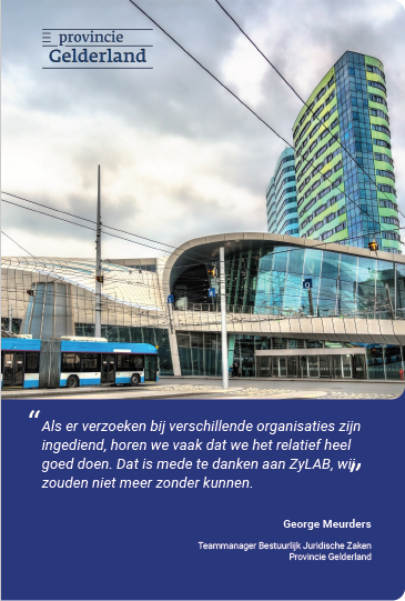 Provincie Gelderland creëert een flexibel en efficiënt Wob proces