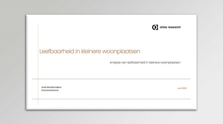 Leefbaarheid in kleinere woonplaatsen