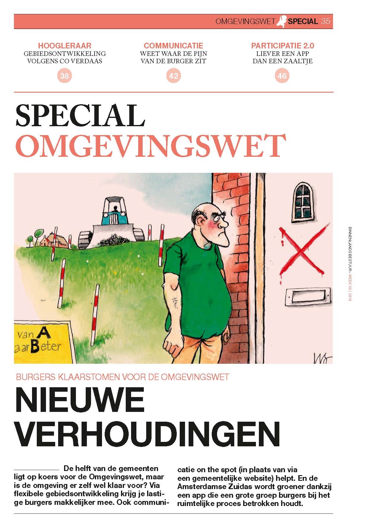 Special Omgevingswet 2018: Nieuwe verhoudingen