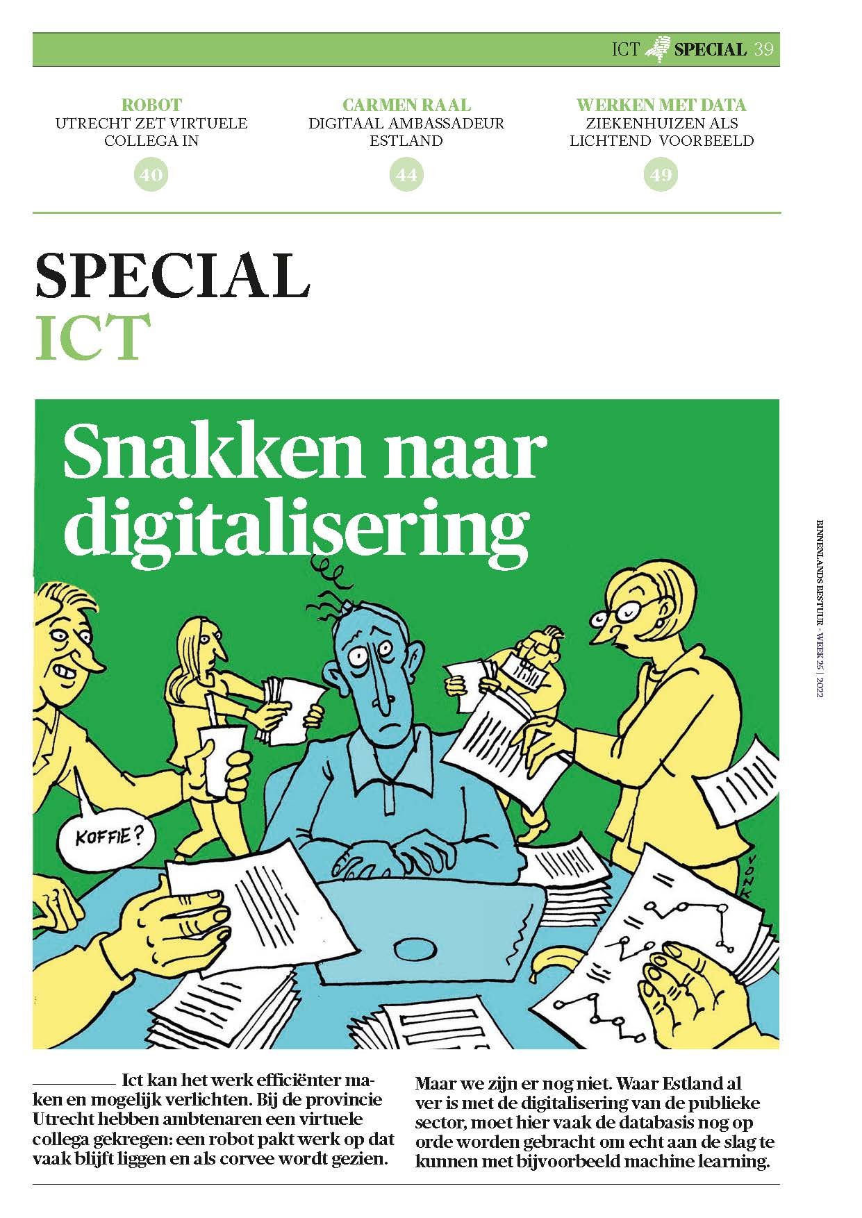 Special ICT: Snakken naar digitalisering