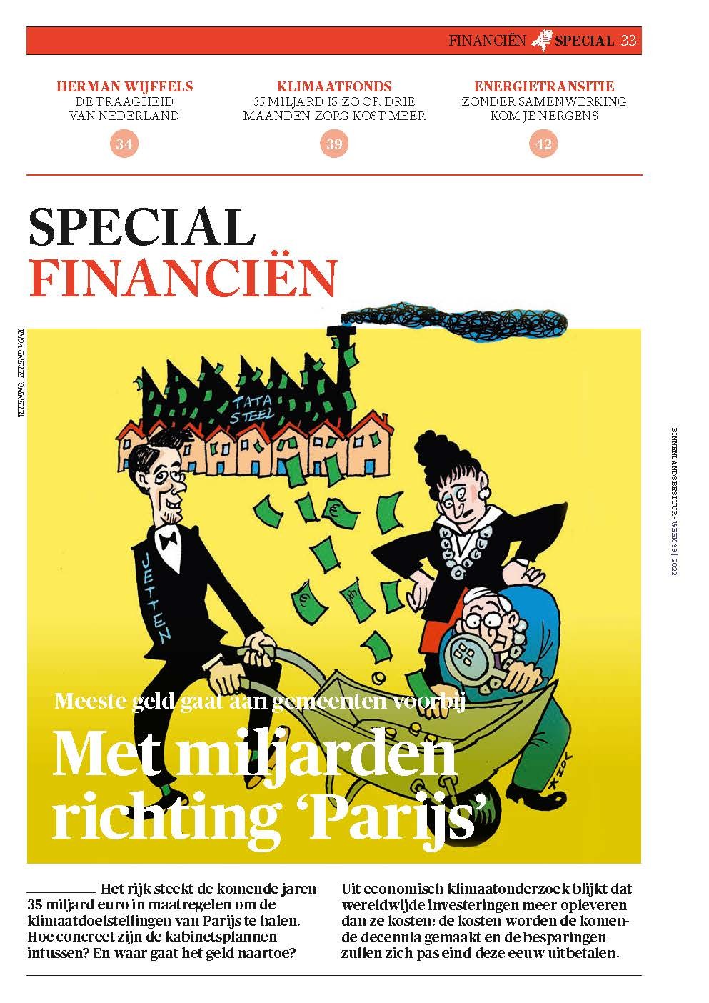 Special financiën: Met miljarden richting ‘Parijs’