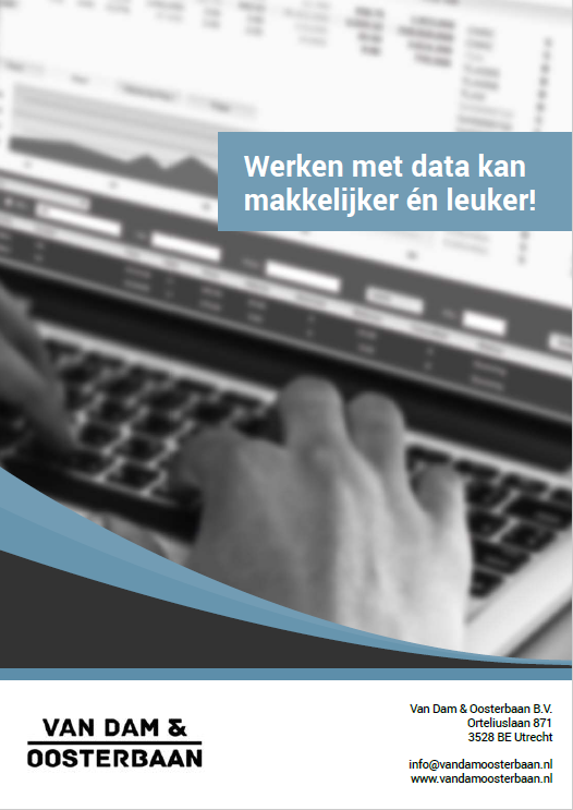 Werken met data kan makkelijker en leuker!