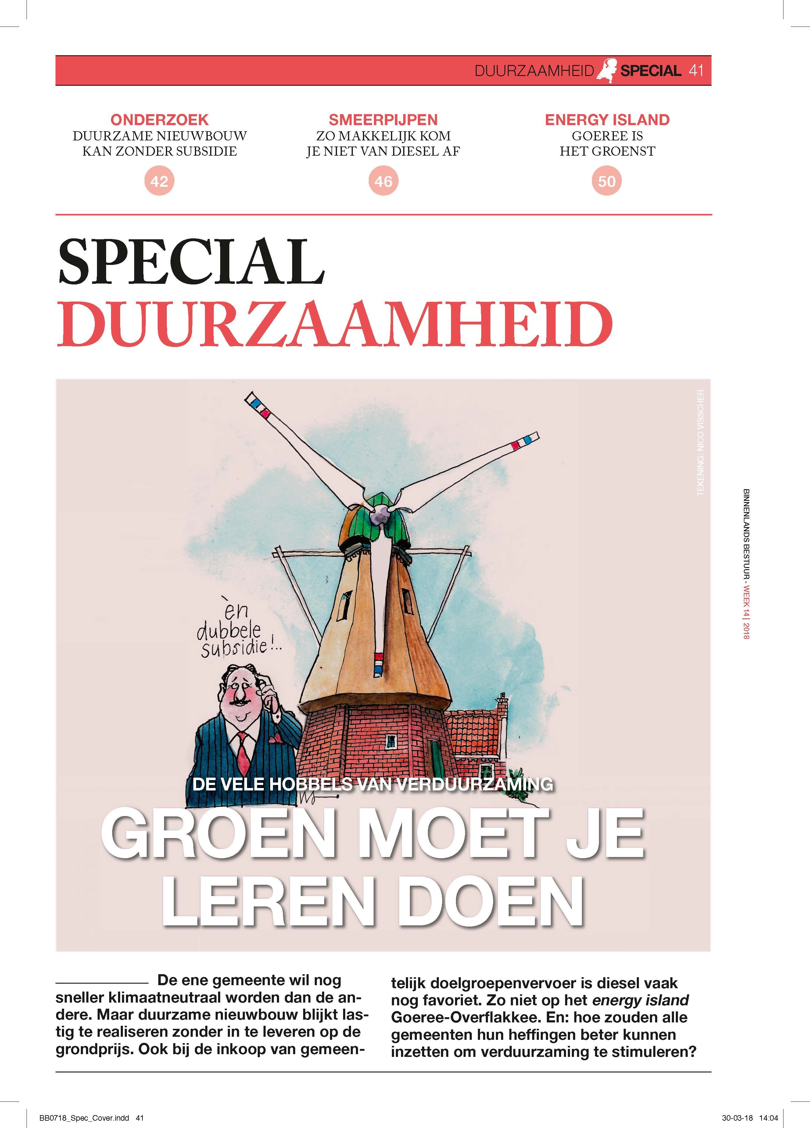 Special Duurzaamheid: Groen moet je leren doen