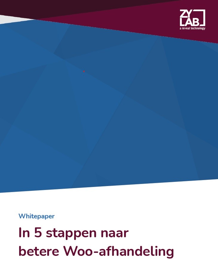 In 5 stappen naar betere Woo-afhandeling