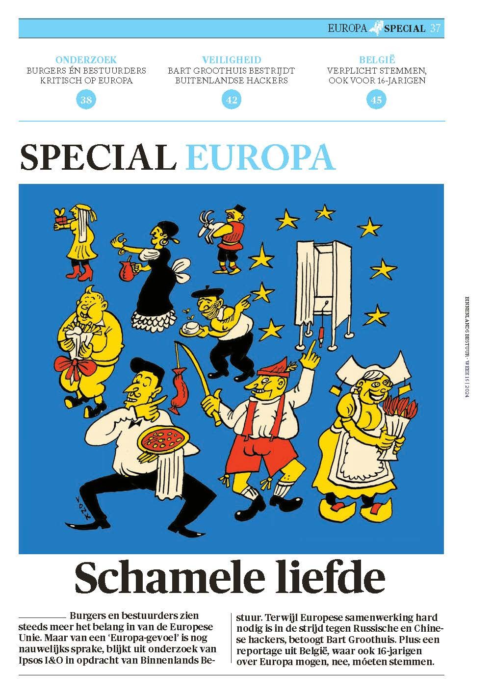 Special Europa: schamele liefde