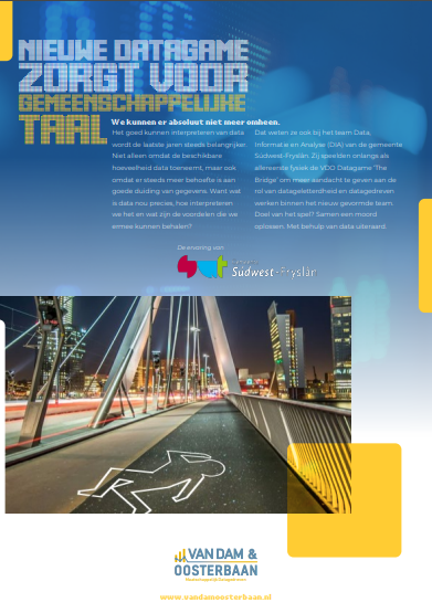 Nieuwe Datagame zorgt voor gemeenschappelijke taal