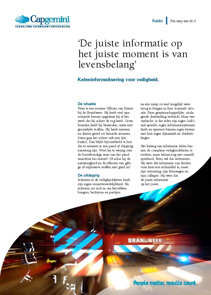 Keteninformatisering voor veiligheid