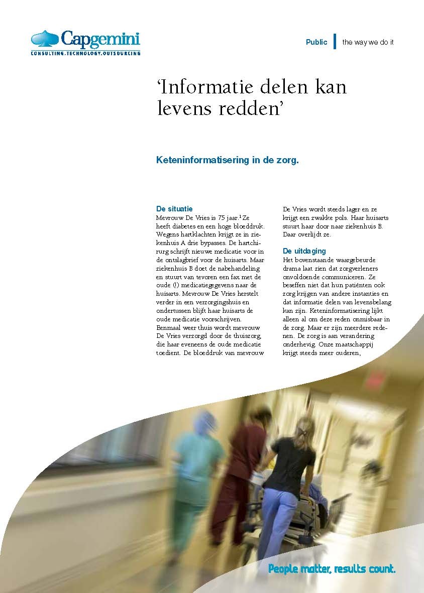 Keteninformatisering in de zorg