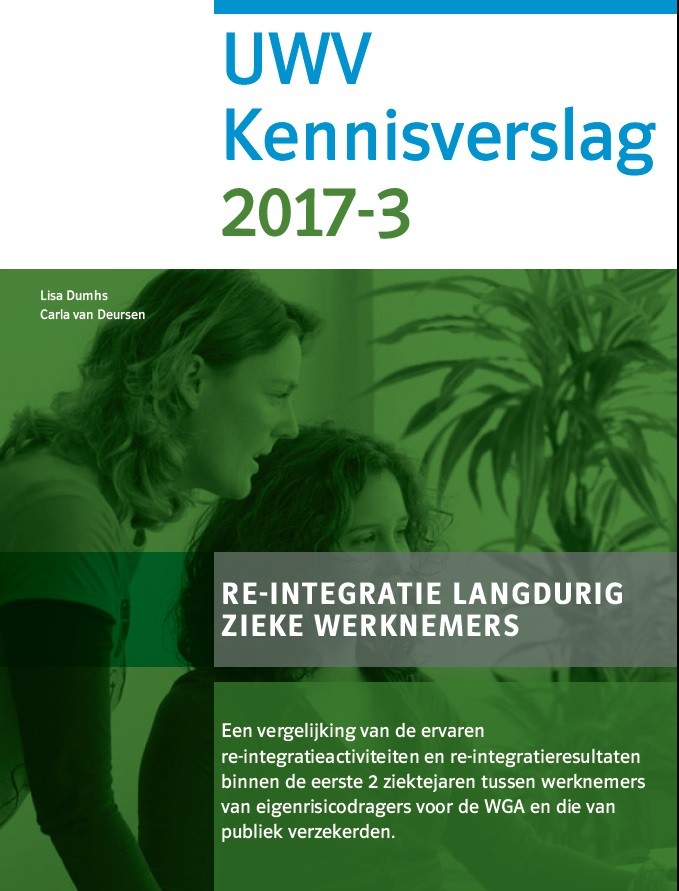 UWV Kennisverslag 2017-3: Re-integratie langdurig zieke werknemers