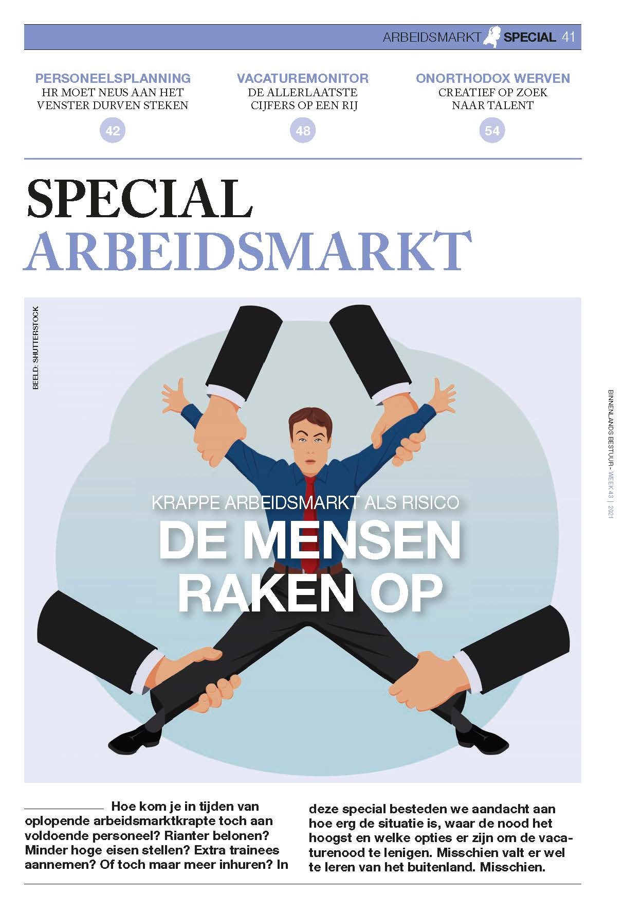 Special arbeidsmarkt: de mensen raken op