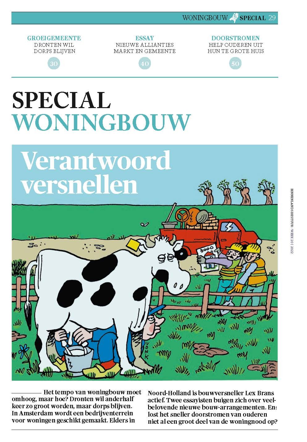 Special woningbouw: verantwoord versnellen