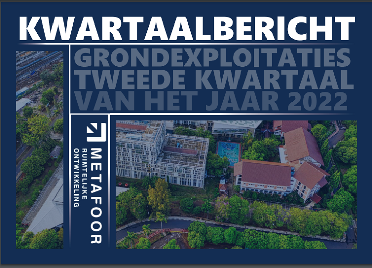 Kwartaalbericht Grondexploitaties Q2 2022