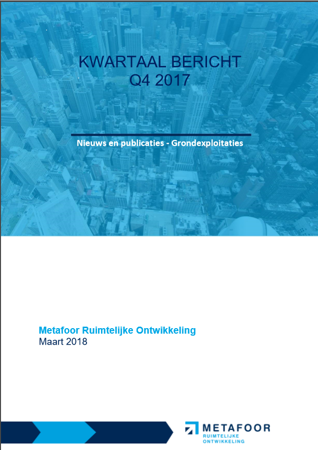 Kwartaalbericht grondexploitaties 2017 Q4