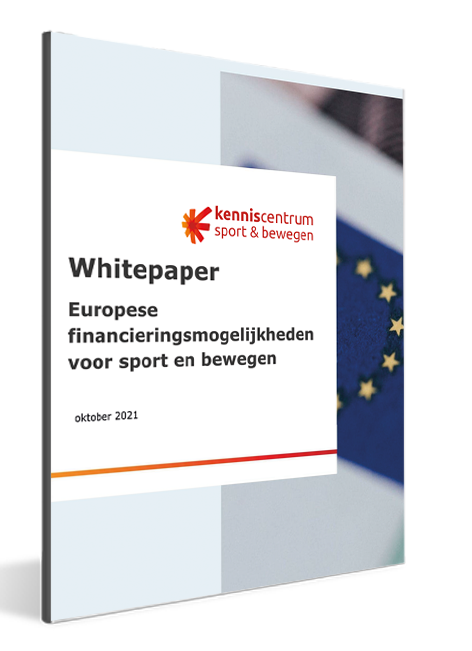 Europese financieringsmogelijkheden voor sport en bewegen