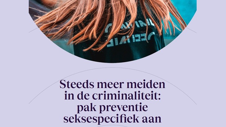 Steeds meer meiden in de criminaliteit