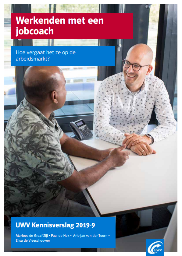 UWV Kennisverslag 2019-9: Werkenden met een jobcoach