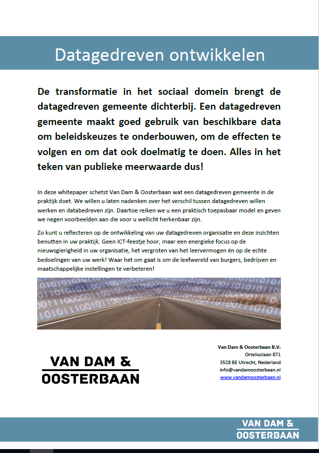 Datagedreven ontwikkelen