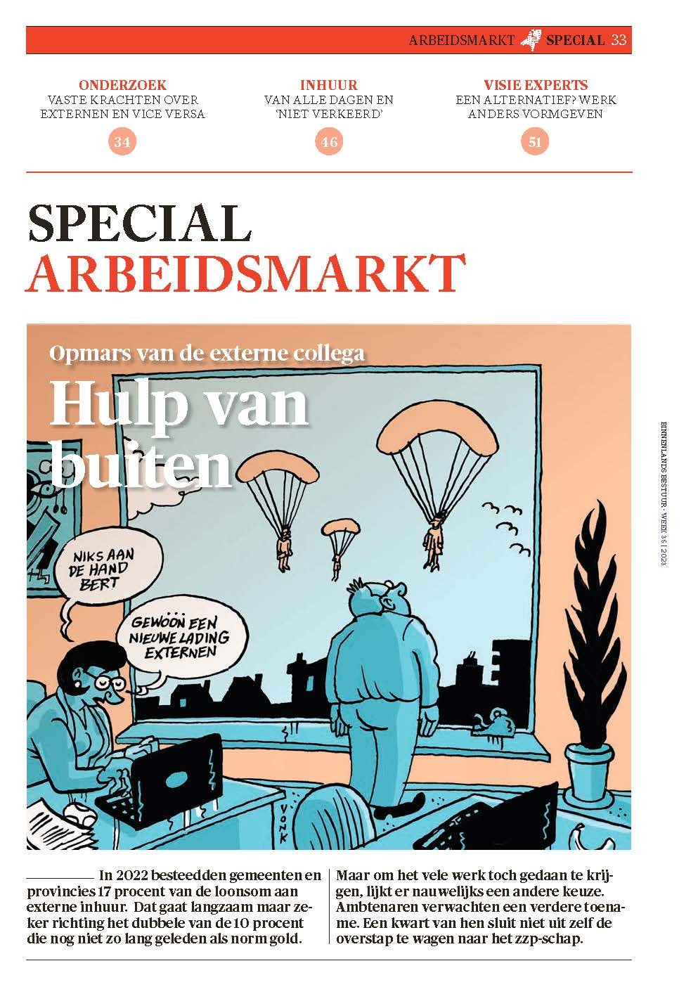 Special Arbeidsmarkt: Hulp van buiten - Opmars van de externe collega