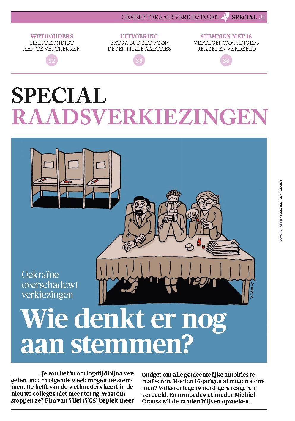 Special raadsverkiezingen: wie denkt er nog aan stemmen?