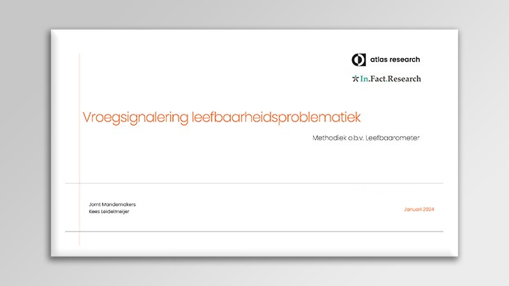 Vroegsignalering leefbaarheidsproblematiek