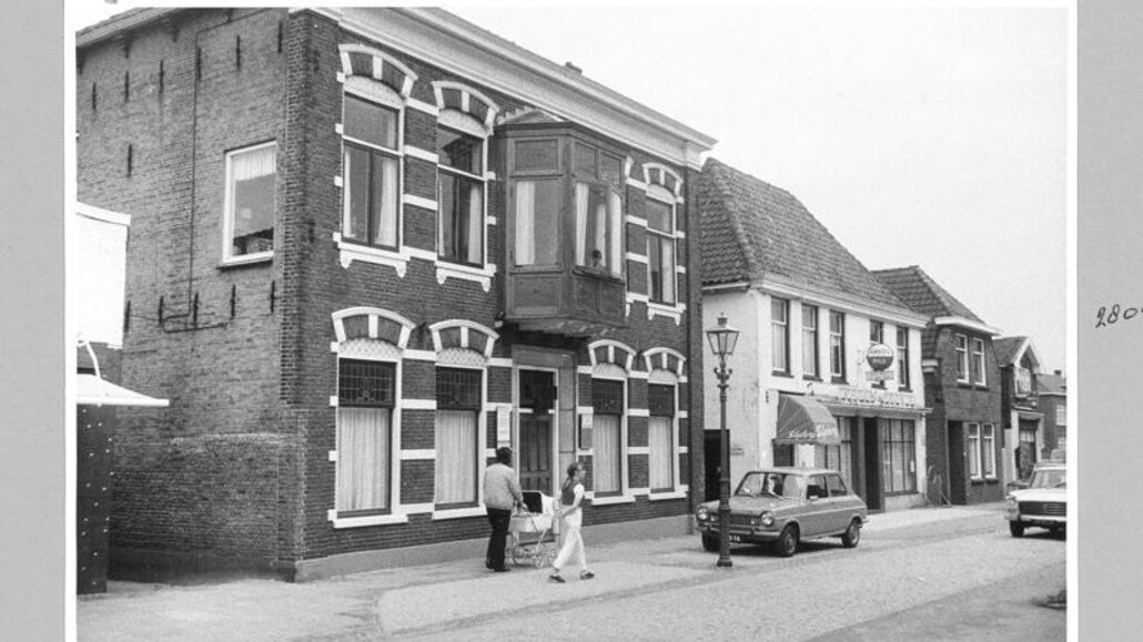 De Dorpsstraat in Zoetermeer in 1972.