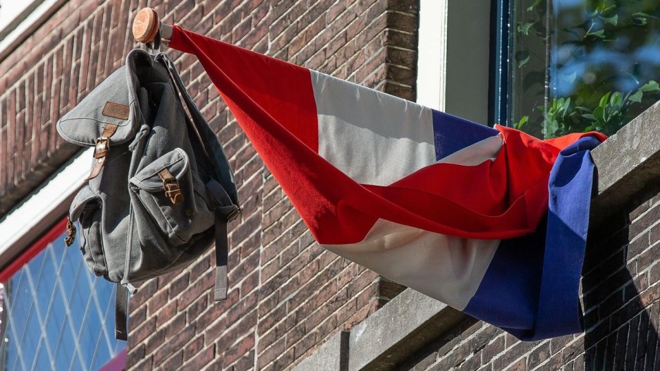 Vlag schooltas