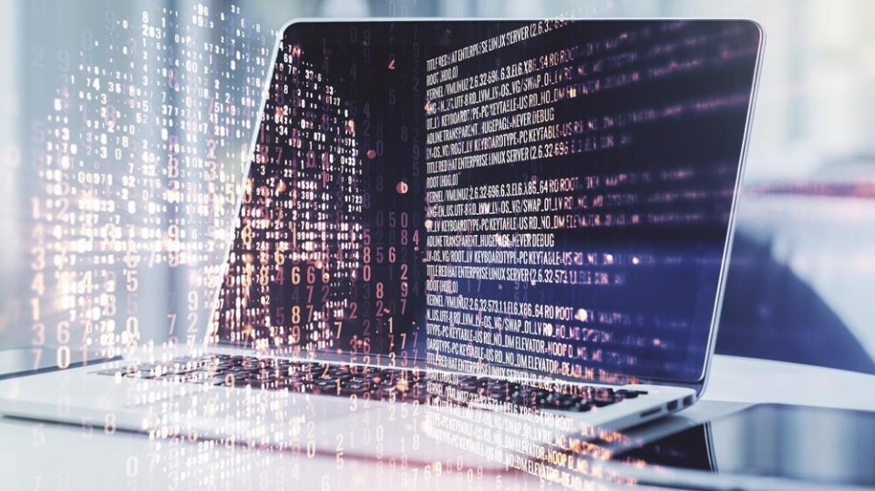 data die uit een computer lekken