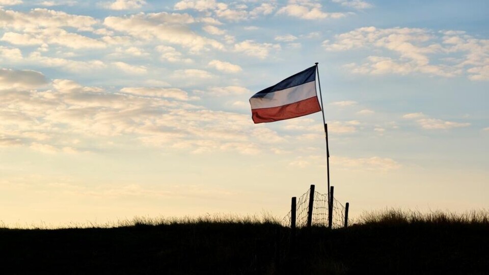 Omgedraaide vlag