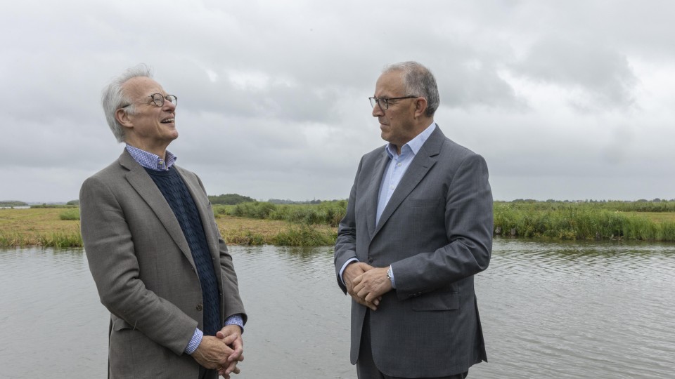 Jozias van Aattsen en Ahmed Aboutaleb