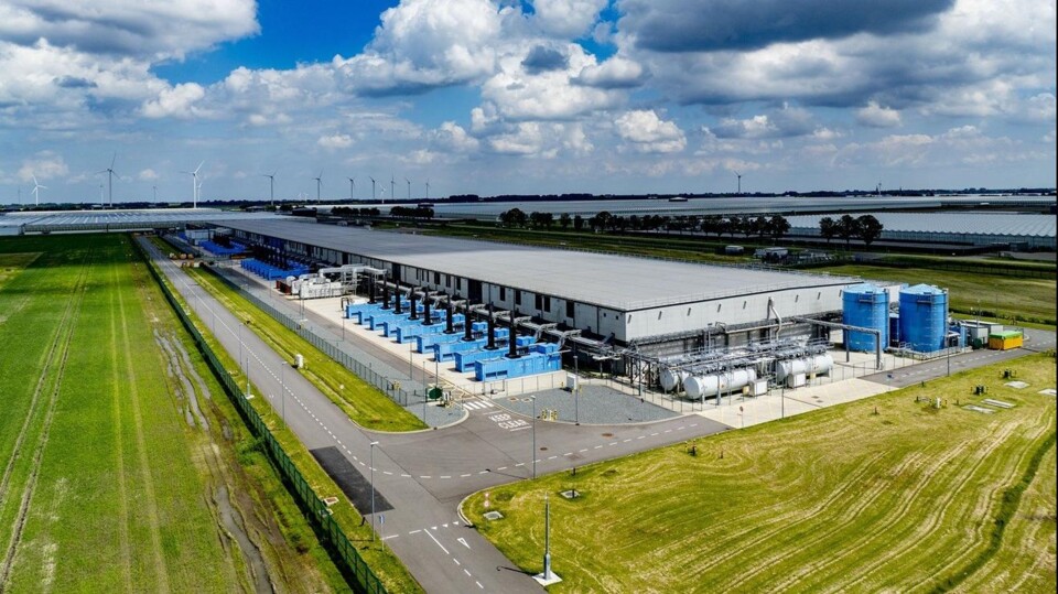 Een datacentrum van Google in de Noord-Hollandse gemeente Hollands Kroon.