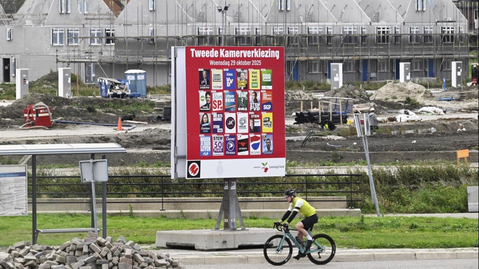 Nieuwbouw in de Zuid-Hollandse gemeente Lansingerland, aan de vooravond van de verkiezingen.