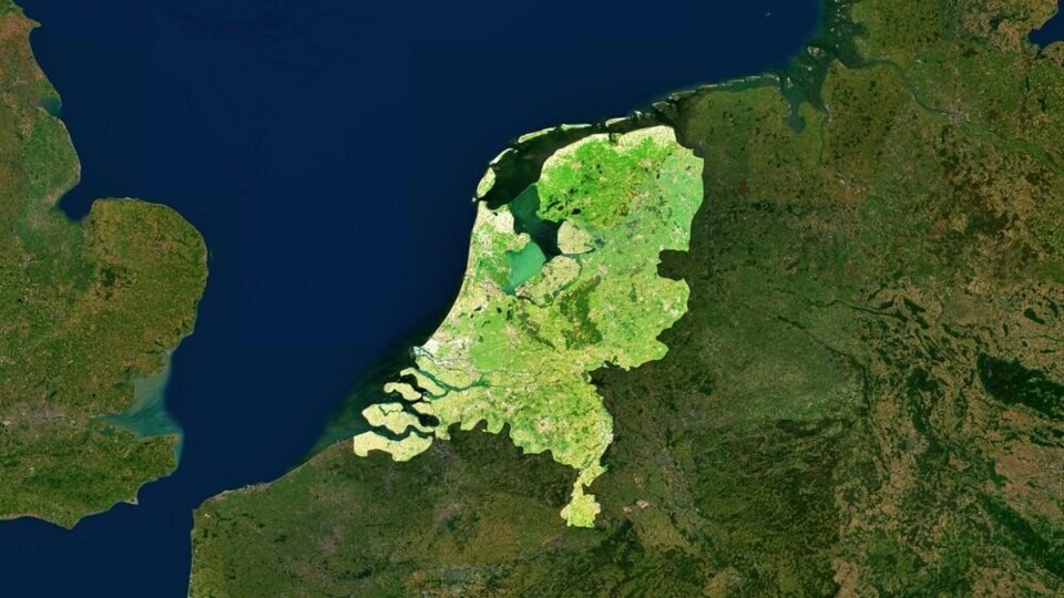 Kaart van Nederland