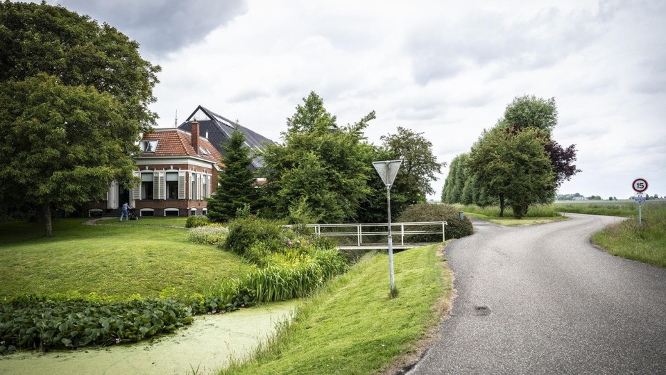 Een huis in Warffum, in Groningen.